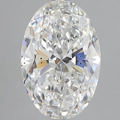 2.52 ct F Colour SI1 Clarity Oval Shape Lab Grown Diamond