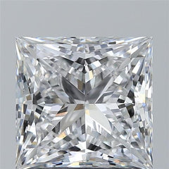 2.56 ct D Colour VS2 Clarity Princess Shape Lab Grown Diamond
