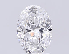 1.62 ct E Colour VVS2 Clarity Oval Shape Lab Grown Diamond