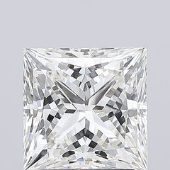 2.57 ct G Colour VVS2 Clarity Princess Shape Lab Grown Diamond