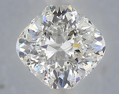 1.58 ct F Colour VVS2 Clarity Cushion Shape Lab Grown Diamond