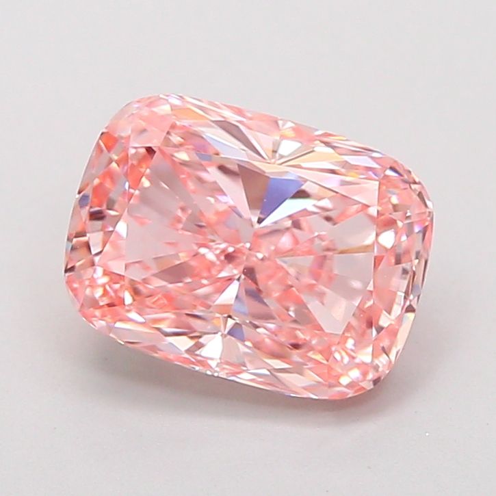 2.39 ct  Colour VVS2 Clarity Cushion Shape Coloured Lab Grown Diamond