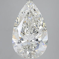 7.44 ct F Colour VVS2 Clarity Pear Shape Lab Grown Diamond