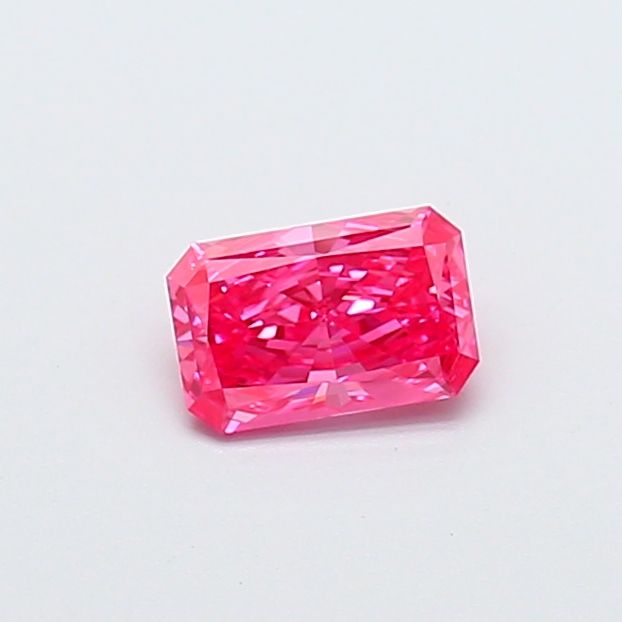 0.54 ct  Colour VVS2 Clarity Radiant Shape Coloured Lab Grown Diamond