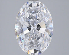 3.18 ct E Colour VVS2 Clarity Oval Shape Lab Grown Diamond