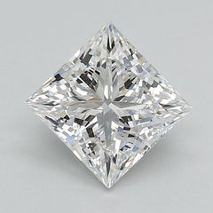 1.55 ct D Colour IF Clarity Princess Shape Lab Grown Diamond