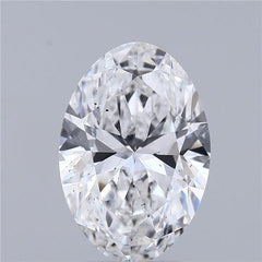 2.57 ct D Colour SI1 Clarity Oval Shape Lab Grown Diamond