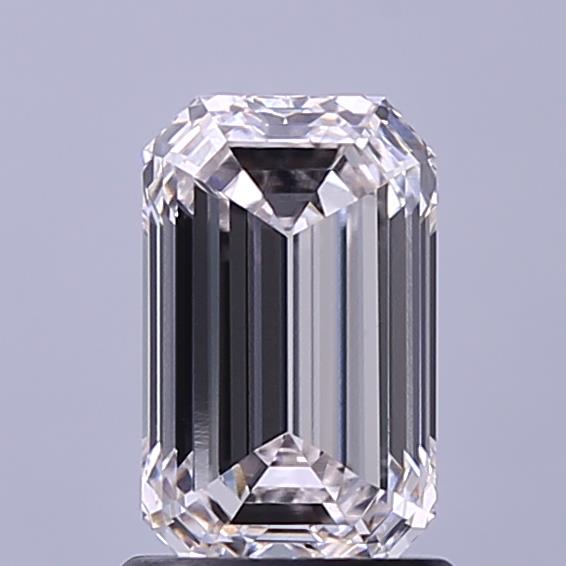 1.57 ct F Colour VVS1 Clarity Emerald Shape Lab Grown Diamond