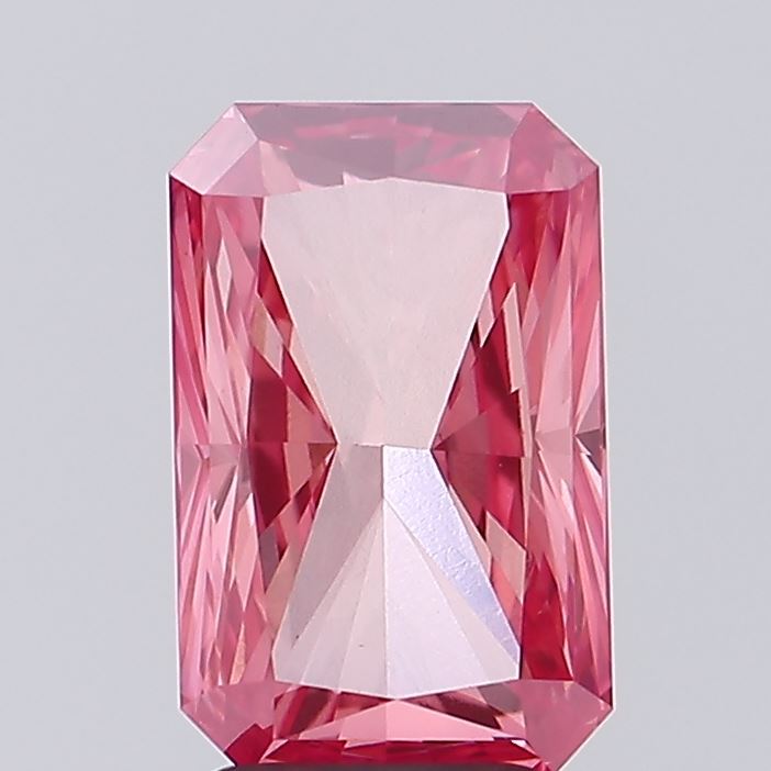 3.04 ct  Colour VVS2 Clarity Radiant Shape Coloured Lab Grown Diamond