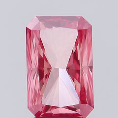 3.04 ct  Colour VVS2 Clarity Radiant Shape Coloured Lab Grown Diamond
