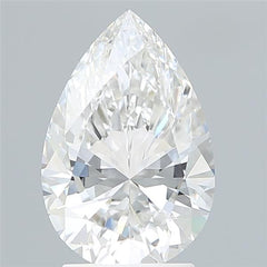 2.57 ct E Colour VS1 Clarity Pear Shape Lab Grown Diamond