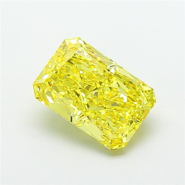 4.52 ct  Colour VVS2 Clarity Radiant Shape Coloured Lab Grown Diamond