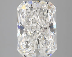 4.03 ct E Colour VVS2 Clarity Radiant Shape Lab Grown Diamond