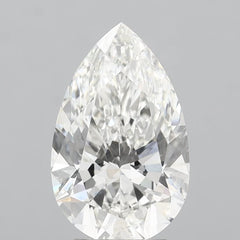 4.09 ct G Colour VVS2 Clarity Pear Shape Lab Grown Diamond