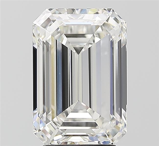 3.11 ct G Colour VVS2 Clarity Emerald Shape Lab Grown Diamond