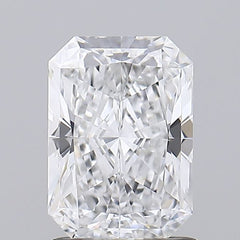 1.22 ct D Colour VVS2 Clarity Radiant Shape Lab Grown Diamond