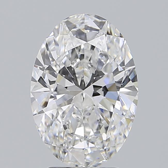 3.09 ct D Colour VS1 Clarity Oval Shape Lab Grown Diamond