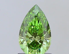 1.03 ct  Colour VVS2 Clarity Pear Shape Coloured Lab Grown Diamond
