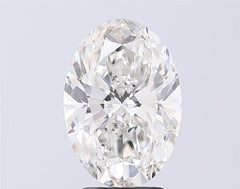 3.07 ct G Colour VVS2 Clarity Oval Shape Lab Grown Diamond