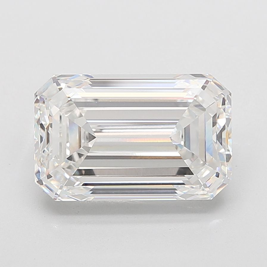 9.52 ct F Colour VVS2 Clarity Emerald Shape Lab Grown Diamond