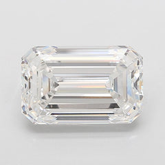 9.52 ct F Colour VVS2 Clarity Emerald Shape Lab Grown Diamond