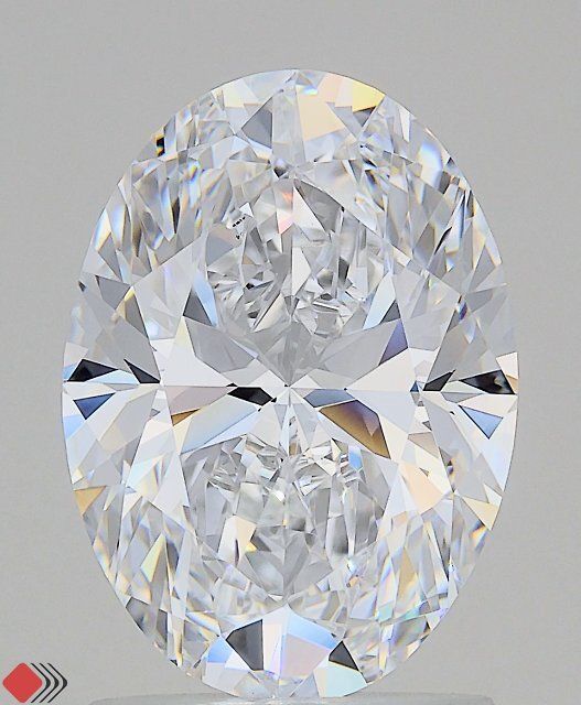 2.06 ct D Colour VVS1 Clarity Oval Shape Lab Grown Diamond