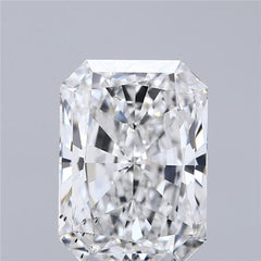 4.05 ct F Colour SI1 Clarity Radiant Shape Lab Grown Diamond