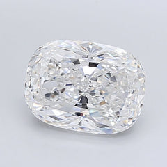5.1 ct E Colour VVS2 Clarity Cushion Shape Lab Grown Diamond