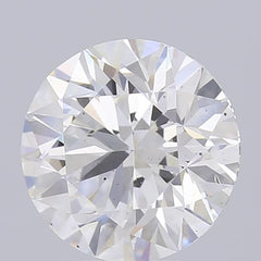 3.0 ct E Colour SI1 Clarity Round Shape Lab Grown Diamond