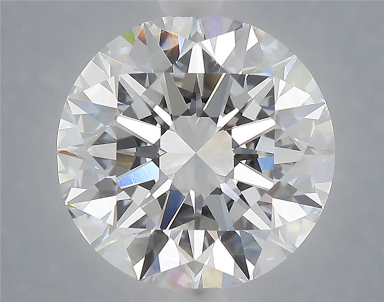 5.07 ct F Colour VVS2 Clarity Round Shape Lab Grown Diamond