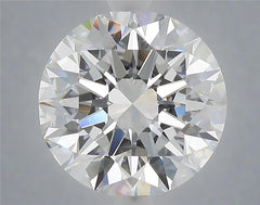 5.07 ct F Colour VVS2 Clarity Round Shape Lab Grown Diamond
