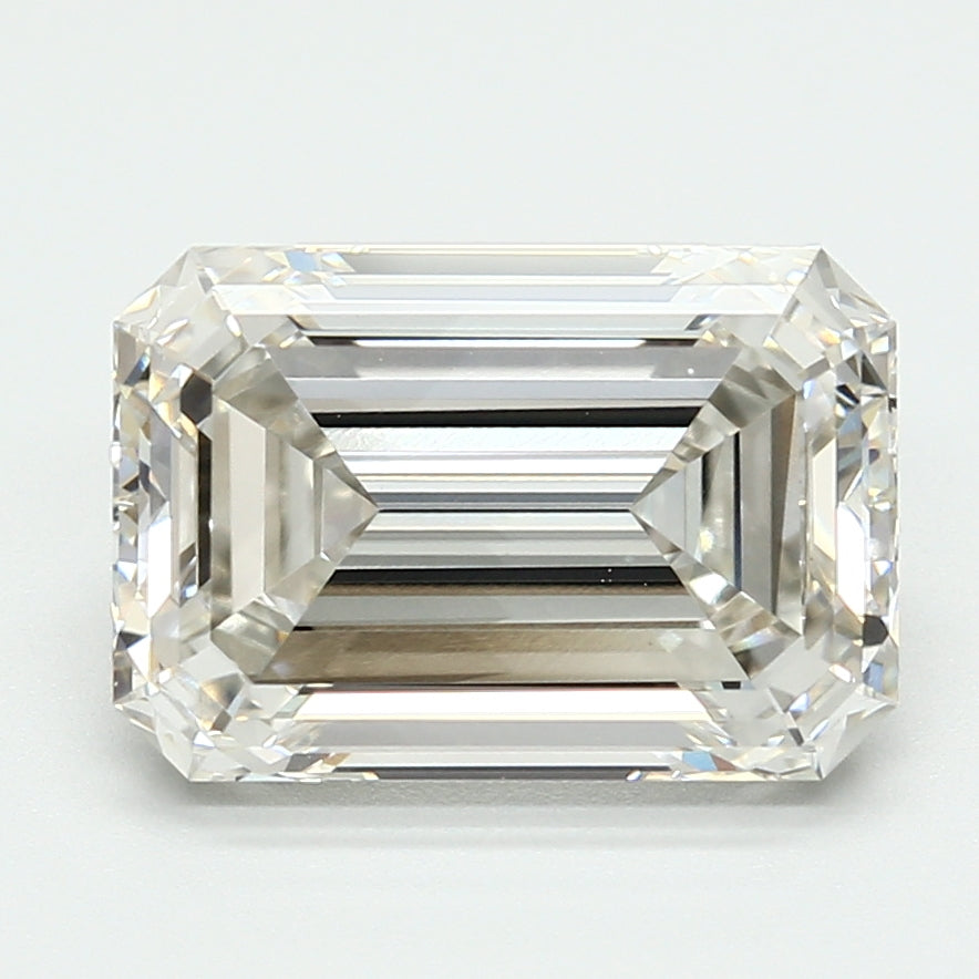 5.39 ct H Colour VVS2 Clarity Emerald Shape Lab Grown Diamond