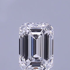1.12 ct D Colour VVS1 Clarity Emerald Shape Natural Diamond