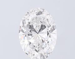 3.05 ct E Colour VVS2 Clarity Oval Shape Lab Grown Diamond