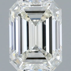 1.2 ct H Colour VVS2 Clarity Emerald Shape Natural Diamond