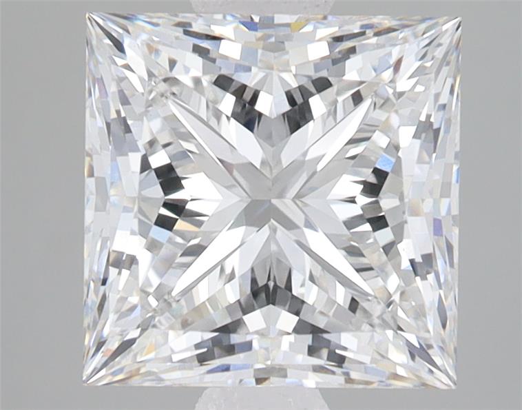 3.55 ct E Colour VVS1 Clarity Princess Shape Lab Grown Diamond