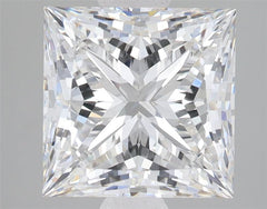 3.55 ct E Colour VVS1 Clarity Princess Shape Lab Grown Diamond