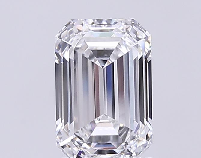 2.1 ct E Colour VVS1 Clarity Emerald Shape Lab Grown Diamond