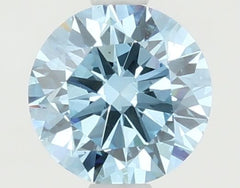 1.0 ct  Colour SI1 Clarity Round Shape Coloured Lab Grown Diamond