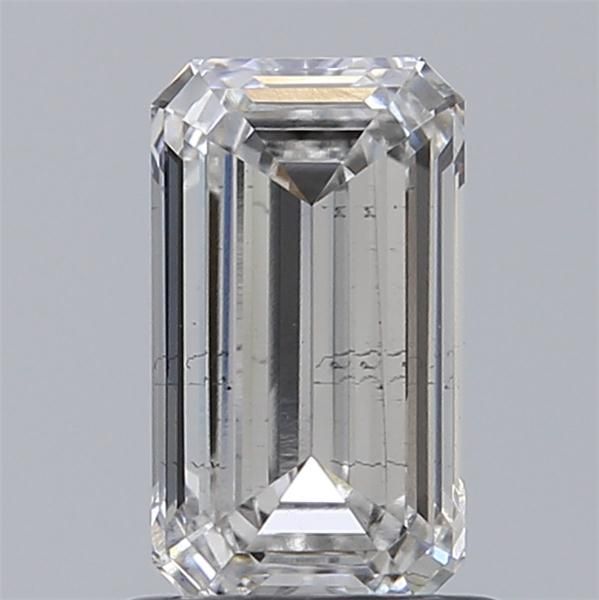 1.0 ct F Colour SI1 Clarity Emerald Shape Lab Grown Diamond