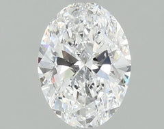 1.0 ct D Colour SI1 Clarity Oval Shape Lab Grown Diamond