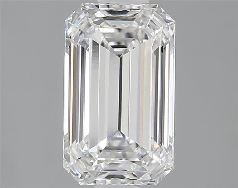 2.04 ct D Colour VS1 Clarity Emerald Shape Lab Grown Diamond
