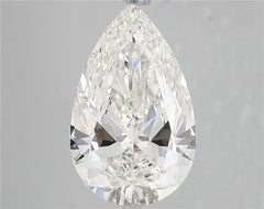 7.01 ct F Colour VVS2 Clarity Pear Shape Lab Grown Diamond