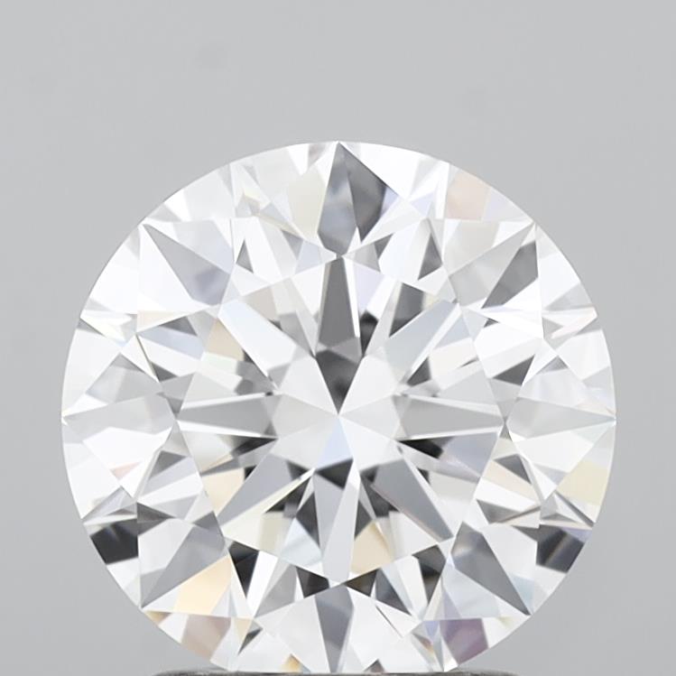 1.9 ct D Colour FL Clarity Round Shape Lab Grown Diamond