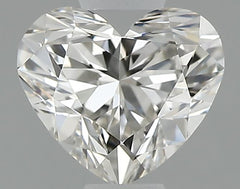 0.5 ct J Colour VVS2 Clarity Heart Shape Natural Diamond