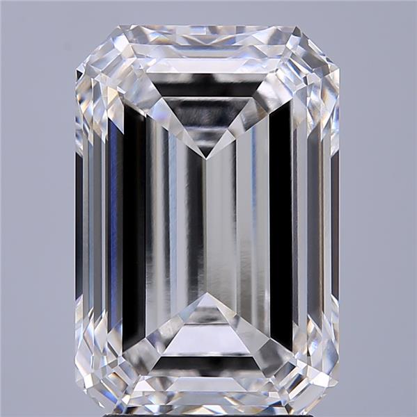 3.71 ct D Colour VVS2 Clarity Emerald Shape Lab Grown Diamond