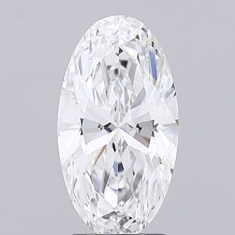 3.02 ct E Colour VVS2 Clarity Oval Shape Lab Grown Diamond