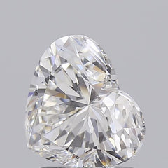 1.54 ct F Colour VVS2 Clarity Heart Shape Lab Grown Diamond