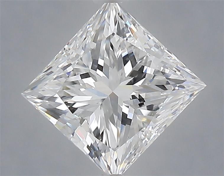 1.59 ct E Colour VVS2 Clarity Princess Shape Lab Grown Diamond