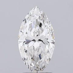 1.6 ct G Colour VVS2 Clarity Marquise Shape Lab Grown Diamond